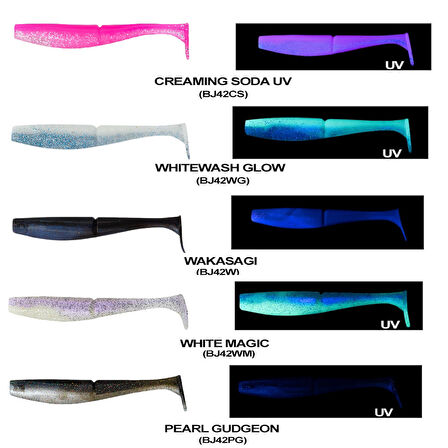 Daiwa Bait Junkie Minnow Soft 10,5cm Silikon Yem Whitewash Glow