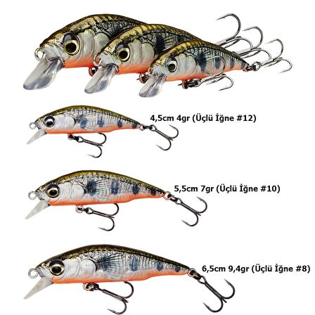 Savage gear 3D Sticklebait Twitch 5,5cm 7gr Maket Yem