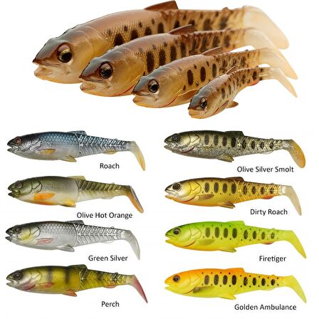 Savage Gear Craft Cannibal Paddletail 8,5 cm 7 gr Silikon Yem