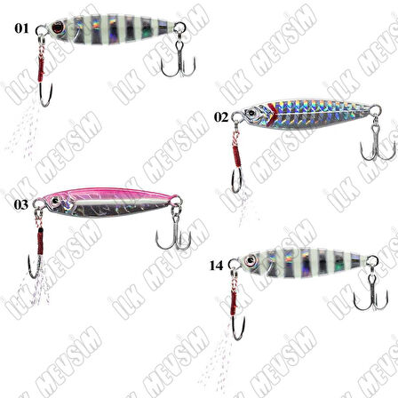 Remixon Rocky Shore Single 7gr Slim Jig Yem 03