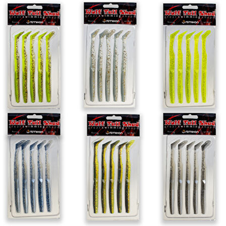 Remixon Wolf Tail Shad 12,5cm Silikon Yem 02