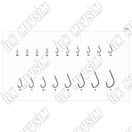 Sasame F-730 Nickel Sode İğne