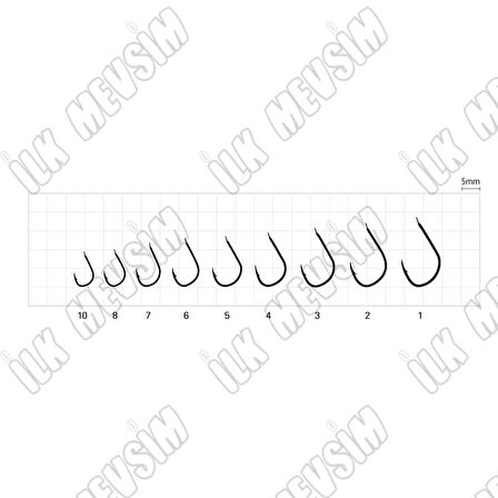 Sasame F-804 BL Nickel Abumi İğne