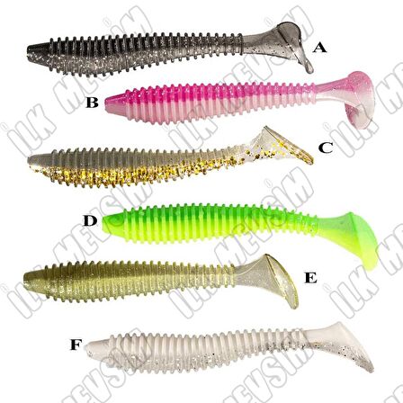 Ryuji Perfect Bait LT Karides Kokulu 10 Adet Silikon Yem