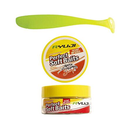 Ryuji Perfect Bait BT Karides Kokulu 10 Adet Silikon