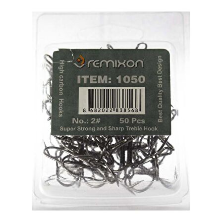 Remixon 1050 Black Nickel Üçlü İğne