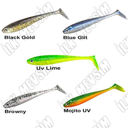 Ryuji Panic Shad 9cm 5.5gr Silikon Yem