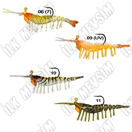 Ryuji Ayu Shrimp 7,5cm 7,2gr Karides