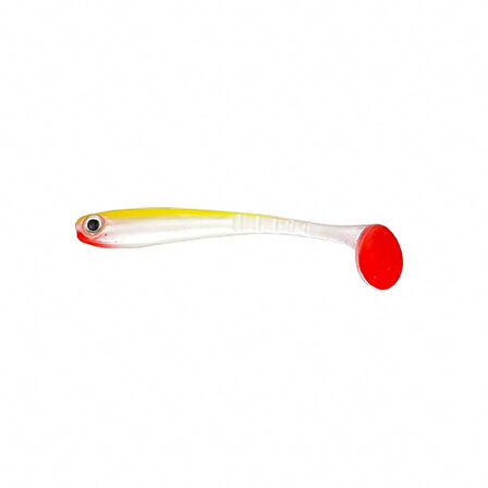 Fujin Bomb Shad 8,5cm Slikon Yem UV Fire Tiger
