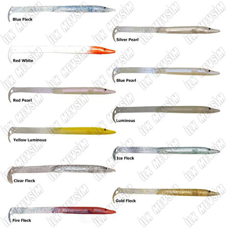 Red Gill Original 11,5cm Silikon Yem Blue White