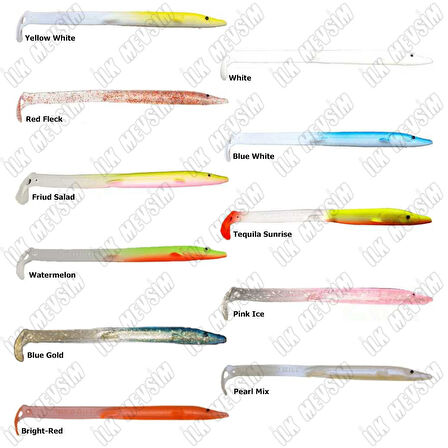 Red Gill Original 11,5cm Silikon Yem Blue White