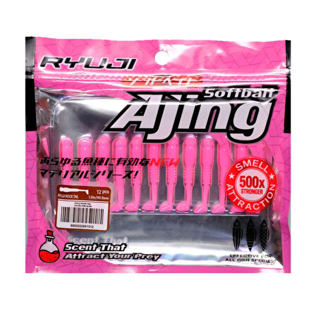 Ryuji Rock Tail 4cm Kokulu Silikon Yem Candy UV