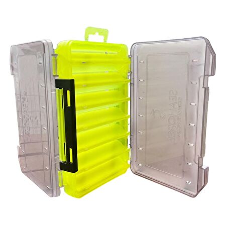 Sea Horse Lure Box 10cm Çift Taraflı Balıkçı Kutusu