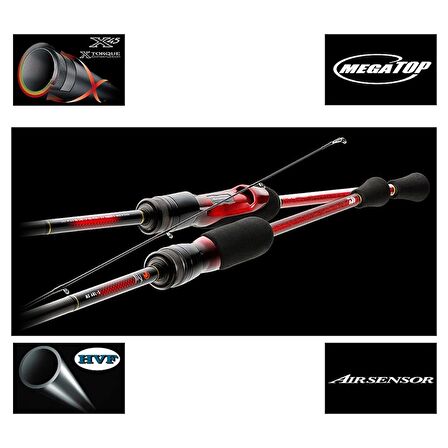 Daiwa Gekkabijin Moonlight MX Mebaru 203 cm 0,5-8 gr LRF Kamış