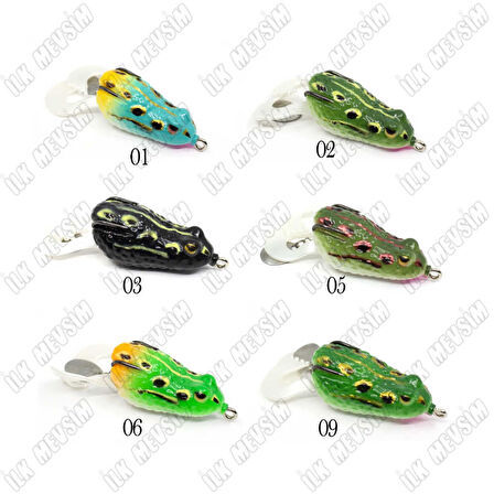 Condor FH 10cm Kurbağa Silikon Yem 03