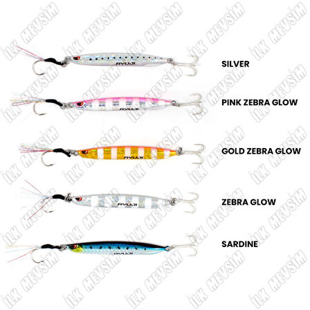 Ryuji Silent Jig 20gr Jig Yem Silver