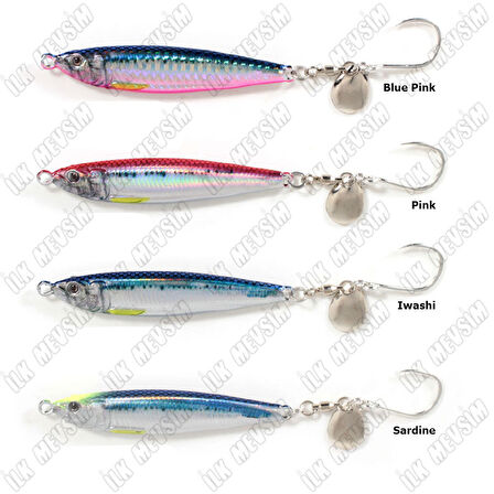 Seabor Metal Go 9cm 80gr Jig Yem Iwashi