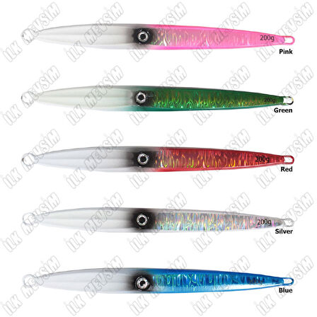 Seabor Phantom 20cm 200gr Jig Yem Silver