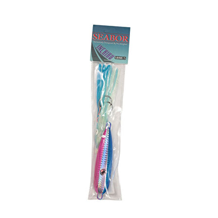 Seabor Inchiku 23cm 200gr Jig Yem Blue Pink