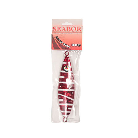 Seabor Slow Rise 12cm 200gr Jig Yem Red
