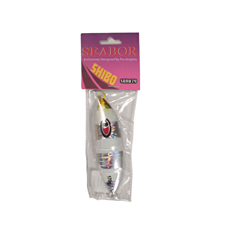 Seabor Shibo 10cm 170gr Jig Yem Silver