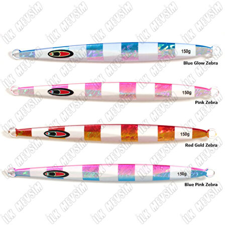 Seabor Sprint 19cm 150gr Jig Yem Blue Pink Zebra