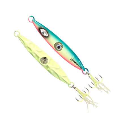 Seabor Long Rise 150gr Jig Yem Glowy