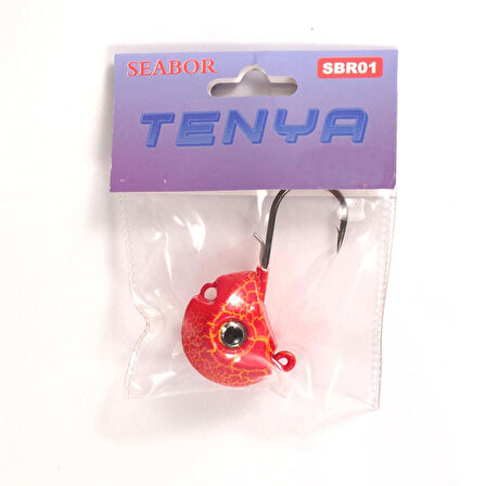 Seabor Tenya 80gr Jig Head Pink UV