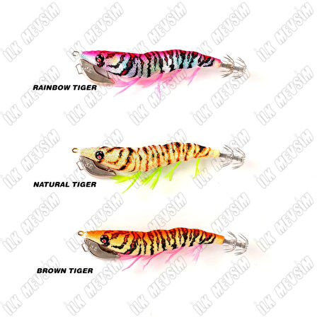 Ryuji Target Squid #3.5 11cm 24gr Kalamar Zokası Rainbow Tiger