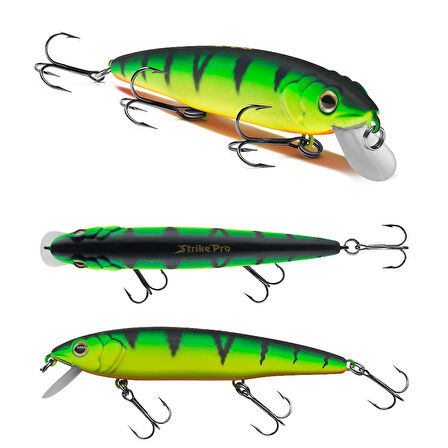 Strike Pro Eg-063 F Flash Minnow 8,5cm 8,6gr Maket Yem C002F