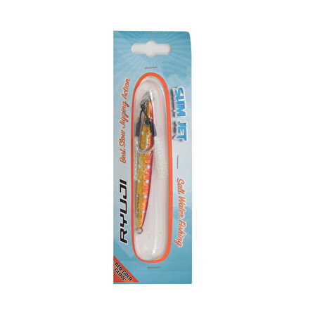 Ryuji Slim Jet 8cm 20gr Jig Yem Silver