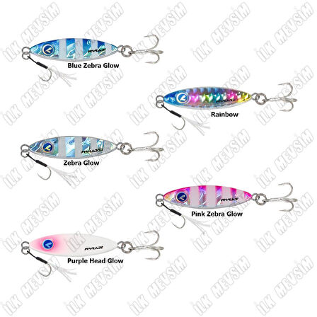Ryuji Zuby 2,5cm 3gr Jig Yem Zebra Glow