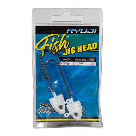Ryuji Fish #3/0 Jig Head 15gr