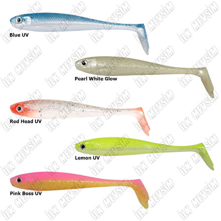 Ryuji Panic Shad 9cm 5,5gr Tekli Silikon Yem Pink Boss UV