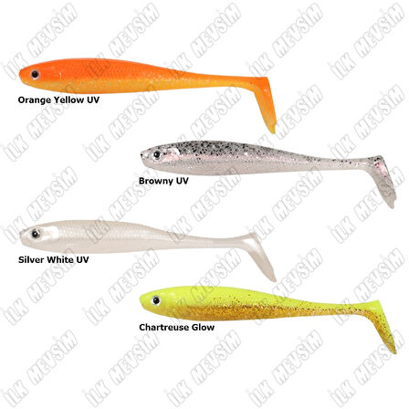 Ryuji Panic Shad 9cm 5,5gr Tekli Silikon Yem Pink Boss UV
