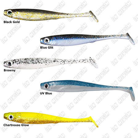 Ryuji Mister Shad 10cm 7gr Silikon Yem Lemon UV