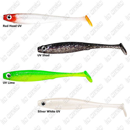Ryuji Mister Shad 10cm 7gr Silikon Yem Lemon UV