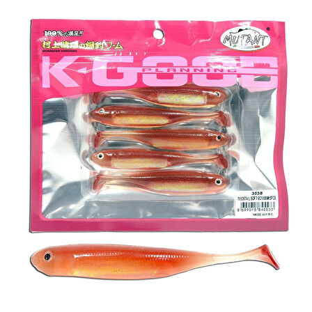 Mutant 3538 Twost Tail Flash 9cm 6,5gr Silikon Yem 09