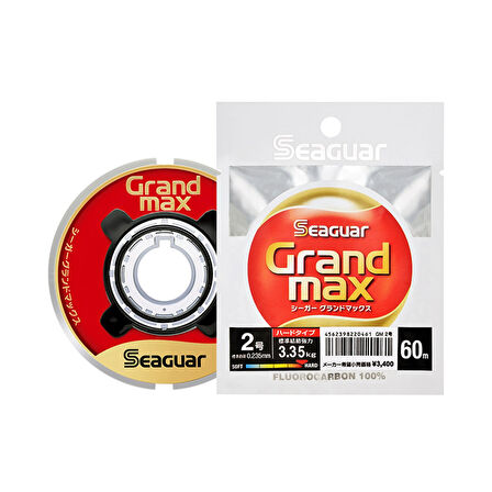 Seaguar Grandmax Hard %100 FC 60m Leader Misina 0,52mm