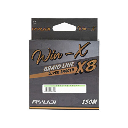 Ryuji Win-X 8B Chartreuse 150m İp Misina 0,08mm