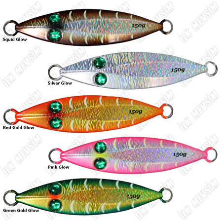 Seabor Leopard 150gr Jig Yem Squid Glow