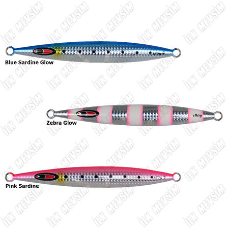 Seabor Spotter 180gr Jig Yem Pink Sardine