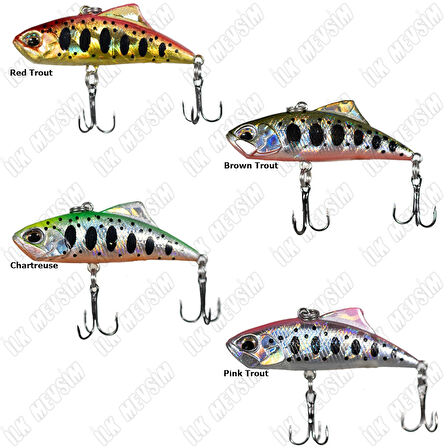 Ryuji Mini VIB 4,5cm 5,3gr Vibrasyon Yem Red Trout