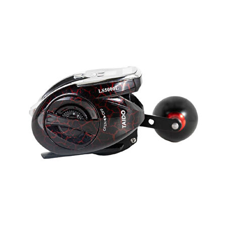 Ryuji Taido 500 L Dijital Göstergeli Sol El Baitcasting Çıkrık