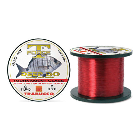 Trabucco T-Force Deep Iso 300m Monofilament Misina 0,35mm