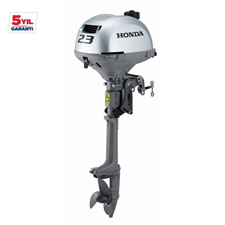 Honda BF 2.3 HP Kısa Şaft İpli Manuel Benzinli Deniz Motoru
