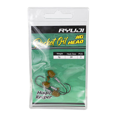 Ryuji Rocket Oil 1,5gr Jig Head 4