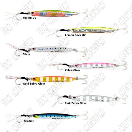 Ryuji Silent Jig 30gr Jig Yem Lemon Back UV