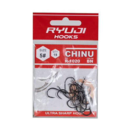 Ryuji R-1020 Chinu Black Nickel İğne 4