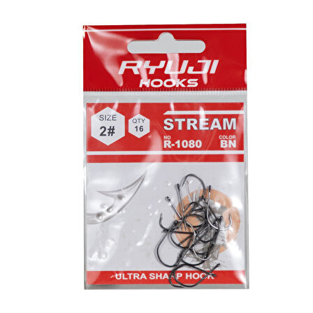 Ryuji R-1080 Stream Black Nickel İğne 4